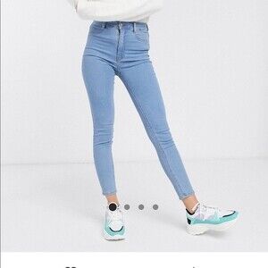 Pull & Bear Skinny High Waist Jeans-sz 6-NWT!